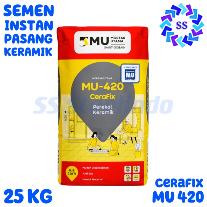 SEMEN MU 420 PASANG KERAMIK 25 KG