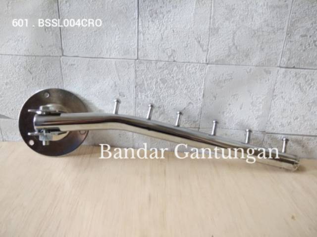 Suling Tembok Goyang 6 Paku / Gantungan Baju Suling Besi Hanger Bisa Di Putar(BH)