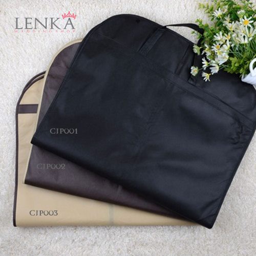 [SIAP KIRIM] PELINDUNG JAS COAT COVER BAJU PENGANTIN PESTA WOVEN CJP003