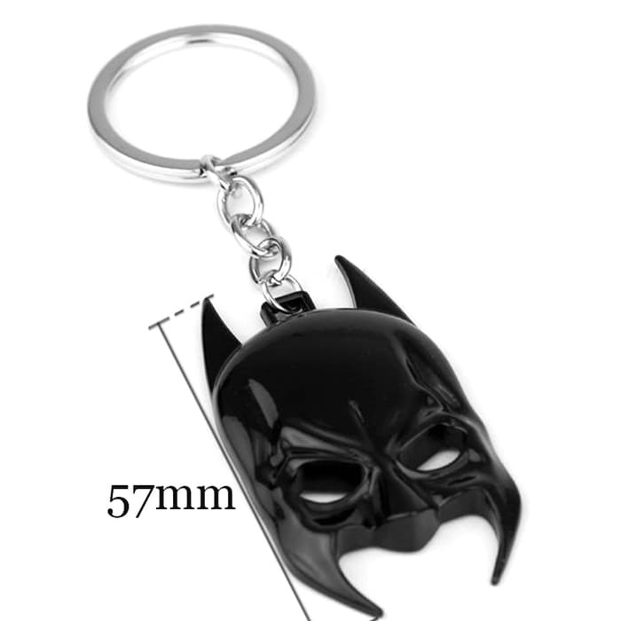 Gantungan Kunci MASK HELMET BATMAN Justice League Keychain Ganci *GC03