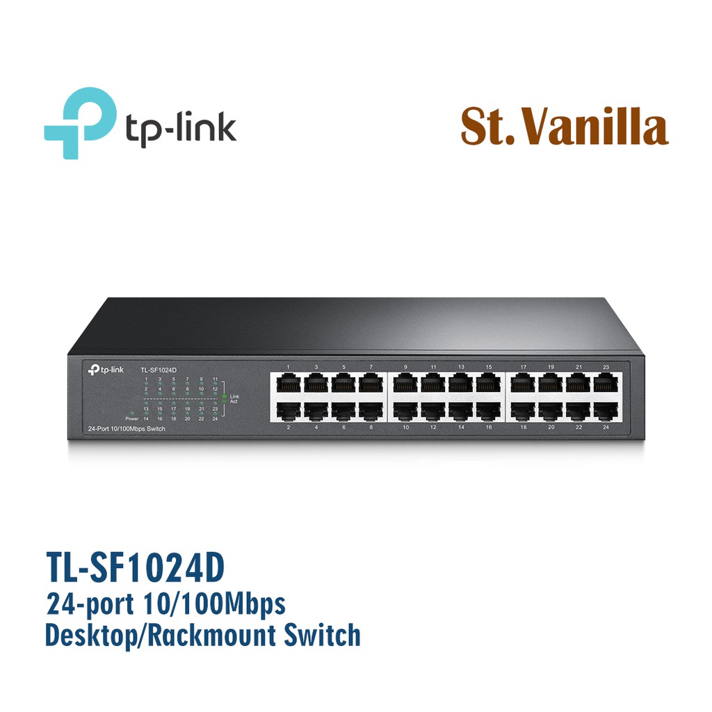 Tp-Link TL-SF1024D 24-Port 10/100Mbps Switch SF1024D