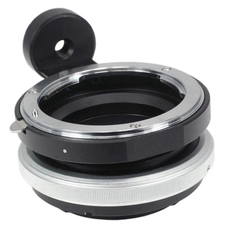 214 1Pcs Metal Tilt Shift Mount Adapter Ring for Nikon F Lens to for Sony E Mount A6500 A6300 A6000 A5100 A5000 A7SII A7R A7 A3000 NEX-5T NEX-3N NEX-EA50 Mirrorless Cameras 