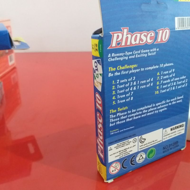 phase 10 board game