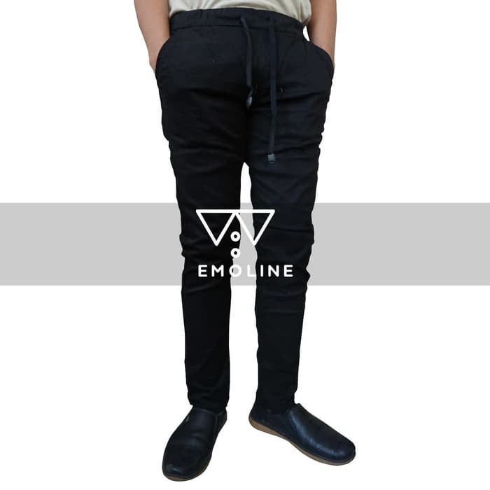 Celana Chinos Formal Pria-Stanley Adam Original Slimfit/Strech FL925 Emoline - Chino Panjang Karet