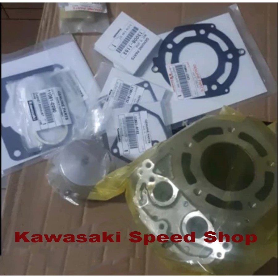 Paket blok cylinder set 1878 Ninja RR  original Kawasaki