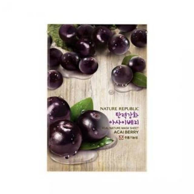 Nature Republic Acai Berry Mask Masker