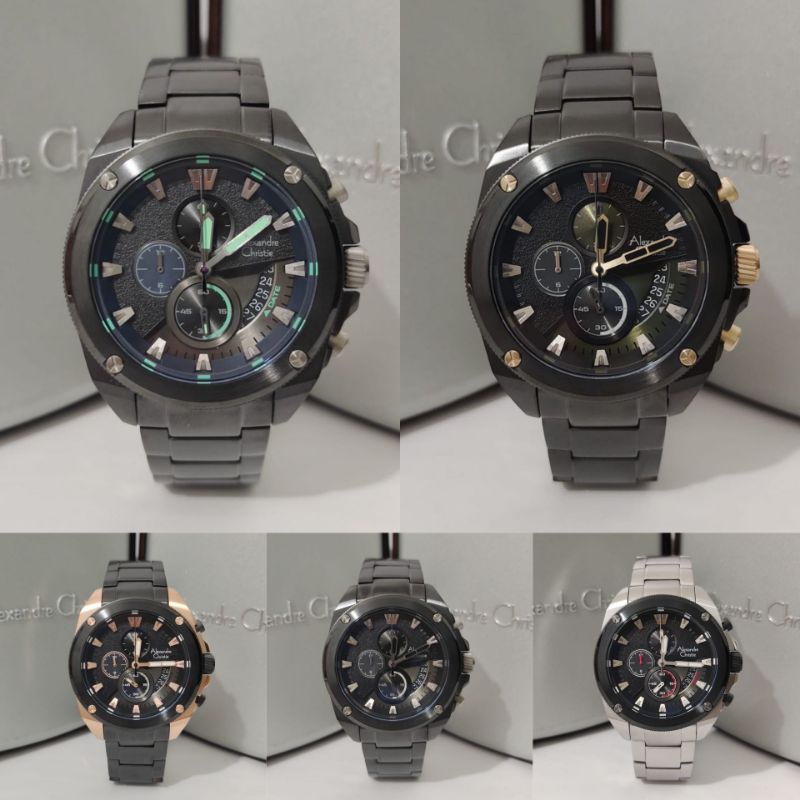 JAM TANGAN PRIA ALEXANDRE CHRISTIE AC 6646/AC6646 ORIGINAL