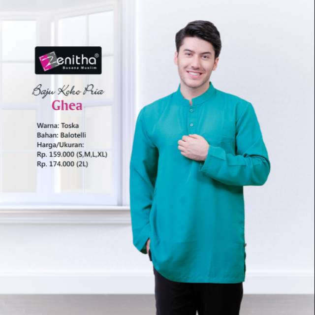 Baju koko pria zenitha  Ghea