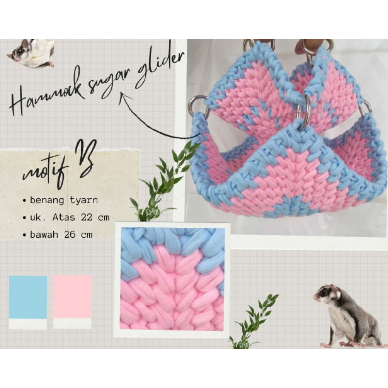 Hammock Sugar Glider ( sleeping pouch Sugar Glider)