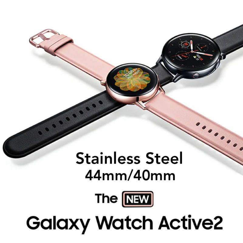 Samsung Galaxy Watch Active 2 Stainless Steel 44mm Garansi Resmi 40mm Active2 Smartwatch Jam SEIN