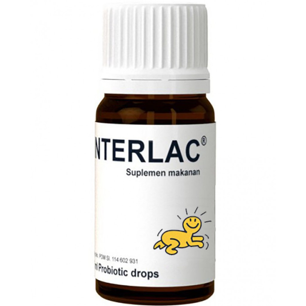 [PROMO] Interlac Probiotic Drops Suplemen Makanan 5ml