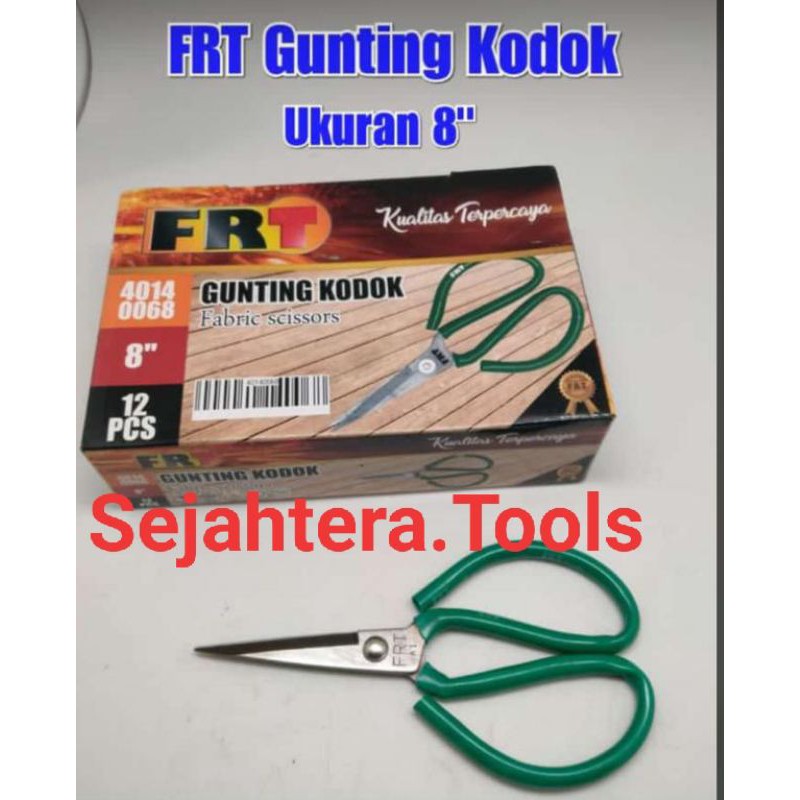 

Gunting Kodok 8" Gunting Kain 8 " Gunting Hijau Serbaguna