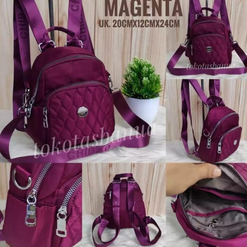 Original Tas Ransel Chibao Bordir Anti Air Kekinian Kualitas Super Terbaru