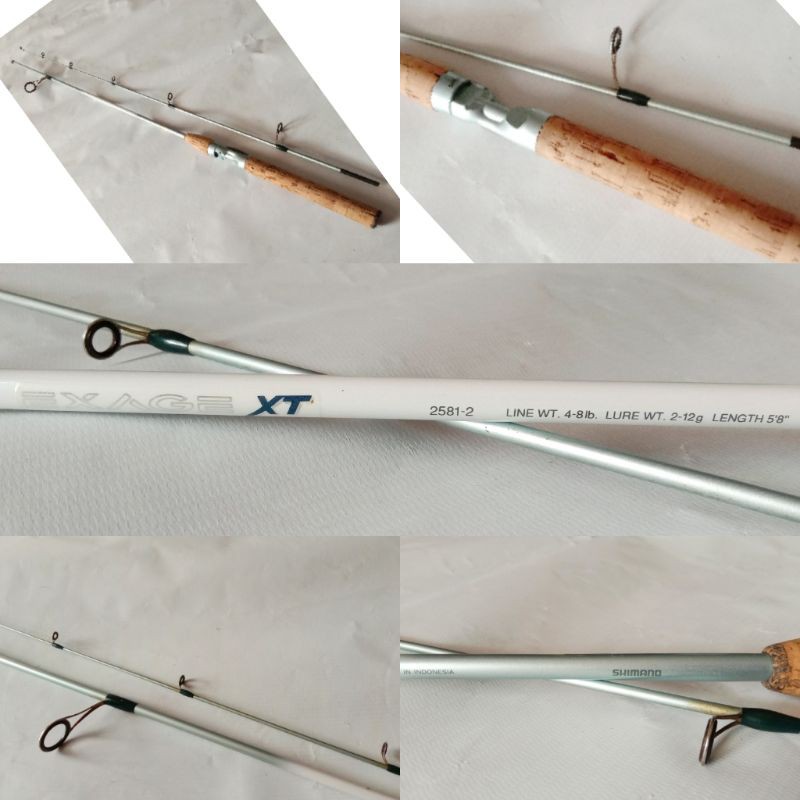Joran Shimano exage XT  174cm Made in Indonesia