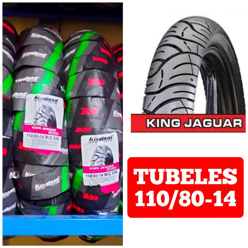 ban motor metic kingland king jaguar tubeles 110/80-14 ban ring 14 ban metic ban r14 ban tubles king