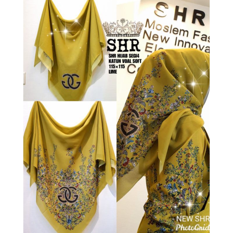 jilbab segi empat shr