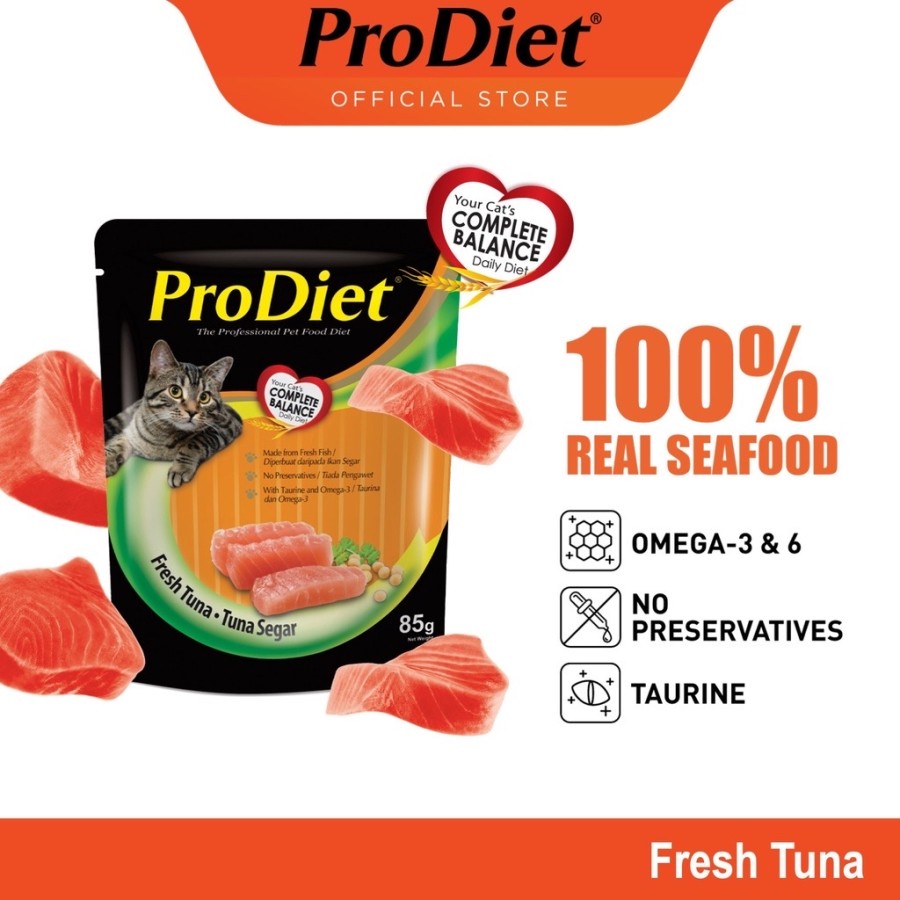 ProDiet Pouch 85gr ProDiet Kitten ProDiet Wet Food Prodiet Sachet