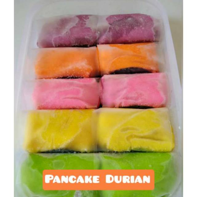 

Pancake Durian Medan isi 10