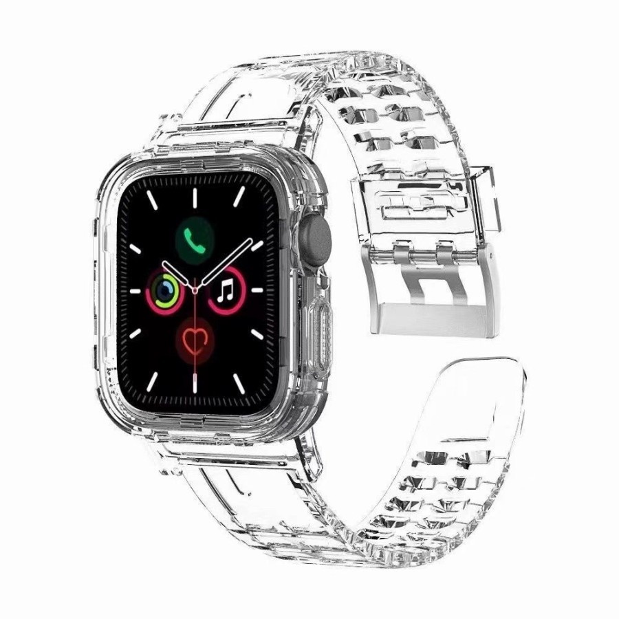 Tali Strap Apple Wacth Silikon Transfaran 38mm | 40mm | 42mm | 44mm