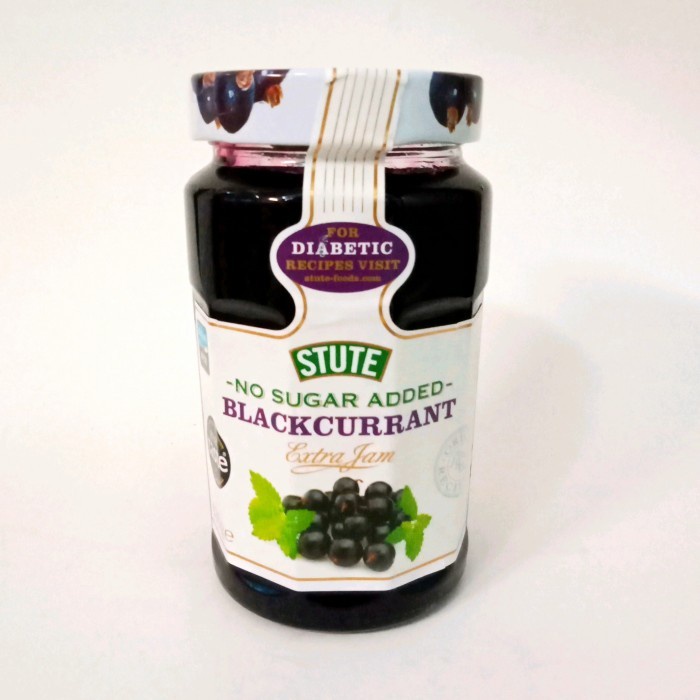 

STUTE NO SUGAR BLACKCURRANT EXTRA JAM 430 GR
