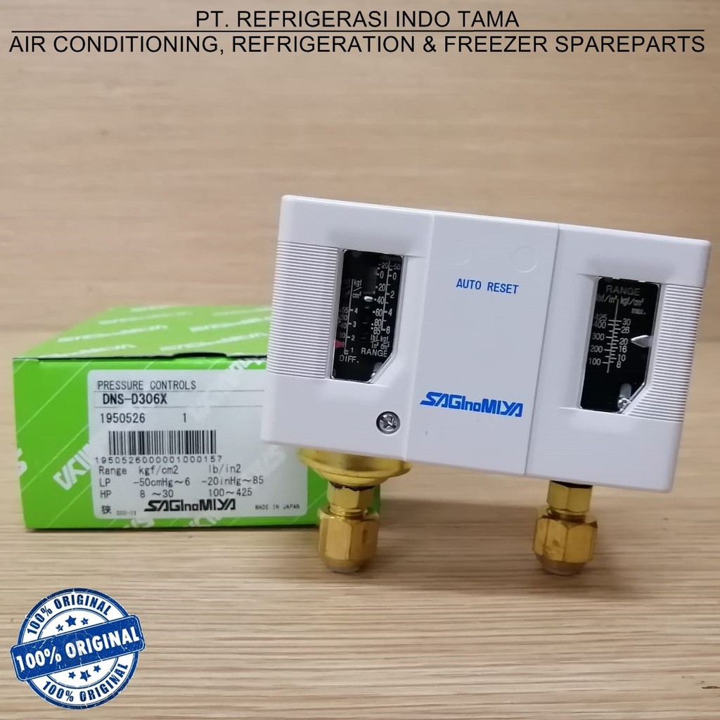 Jual DNSD306X PRESSURE CONTROL SAGINOMIYA HIGH / LOW AUTO A/T RESET Indonesia