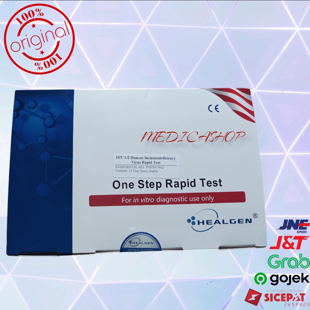 rapid test HIV healgen