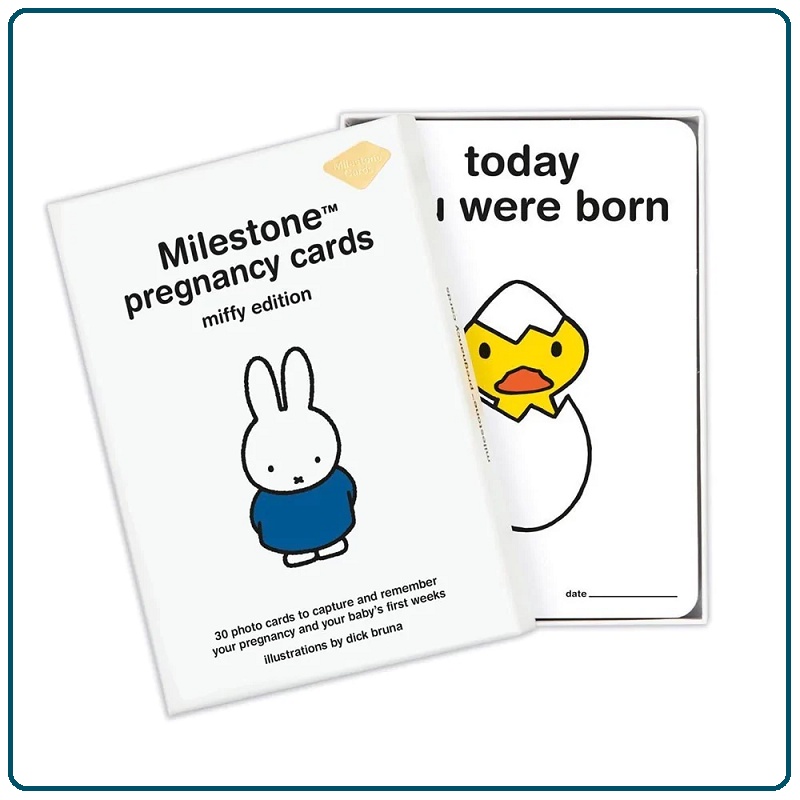 Milestone Miffy Pregnancy Cards