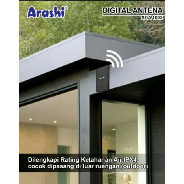 antena digital ARASHI ADA 1003 - garansi 1 tahun - indoor outdoor function