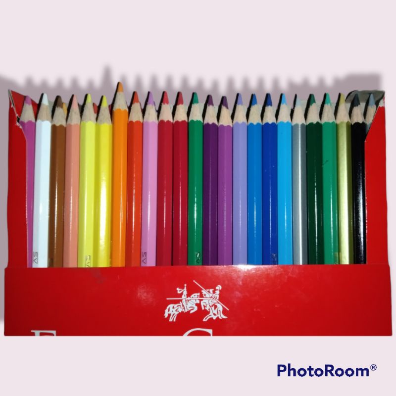 

Pensil Warna Faber Castell 48 Prevolved kondisi 95%