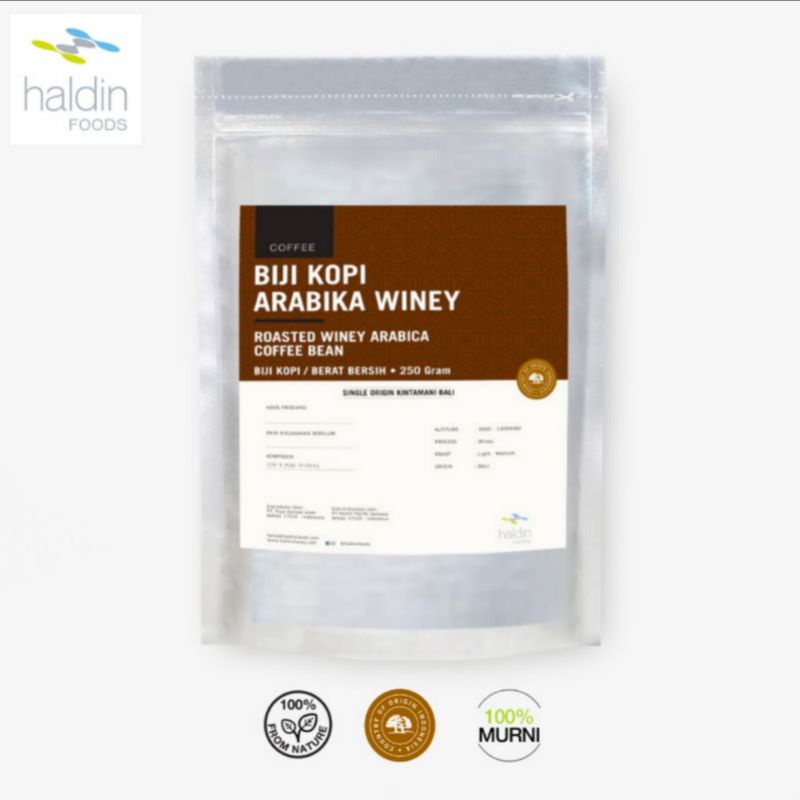 

Biji Kopi Arabica Winey 250 gr