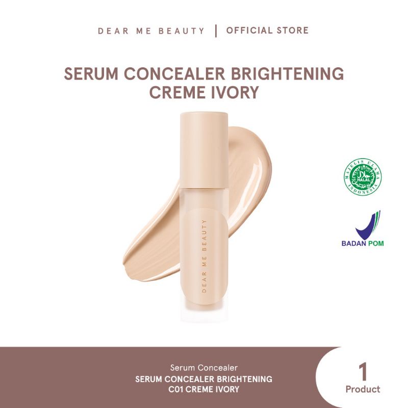 Dear Me Beauty Serum Concealer Brightening Creme Ivory Nude Beige Makeup Sale Murah
