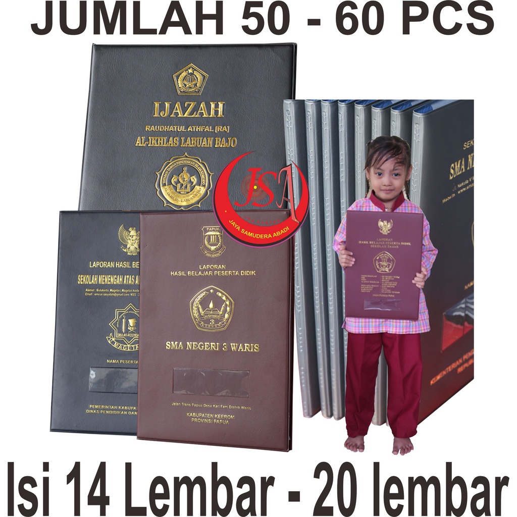 

PROMO Map raport dan ijazah jumlah 50 - 60 isi 14 - 20 Solo
