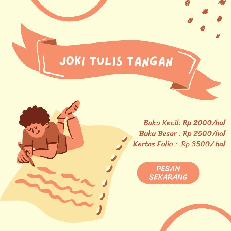 

jasa tulis tangan termurah