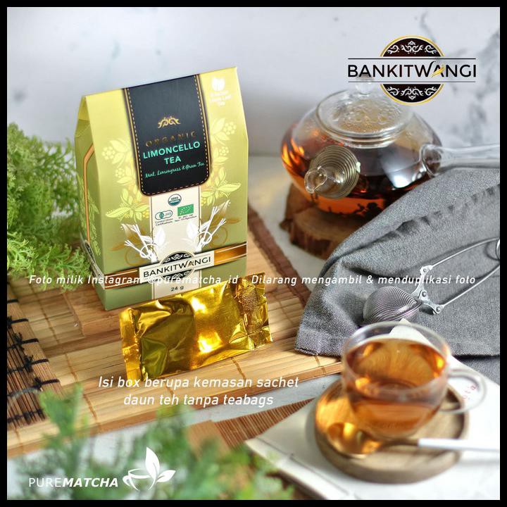 

Bankit Wangi - Limoncello Tea Organic 3Gr Sachet Lime Citrus Tea Blend