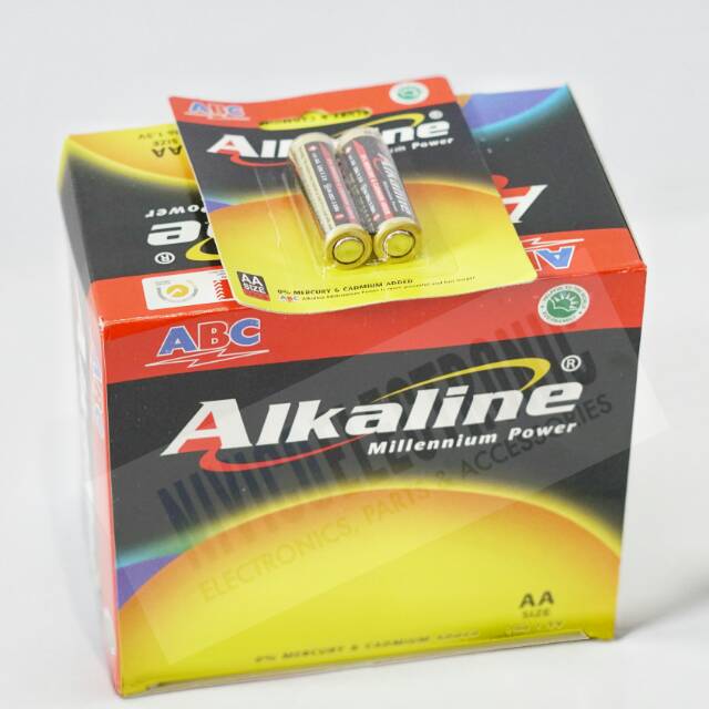 Baterai ABC ALKALINE AA isi 2