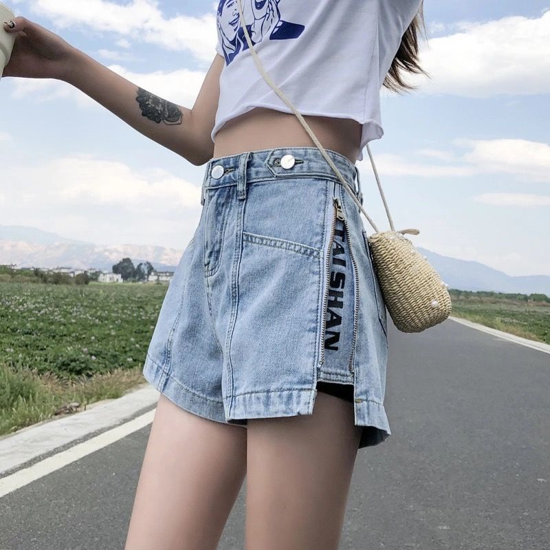 OOTD Hot Pants Jeans Celana Pendek Wanita Korea KEKINIAN STREETWEAR