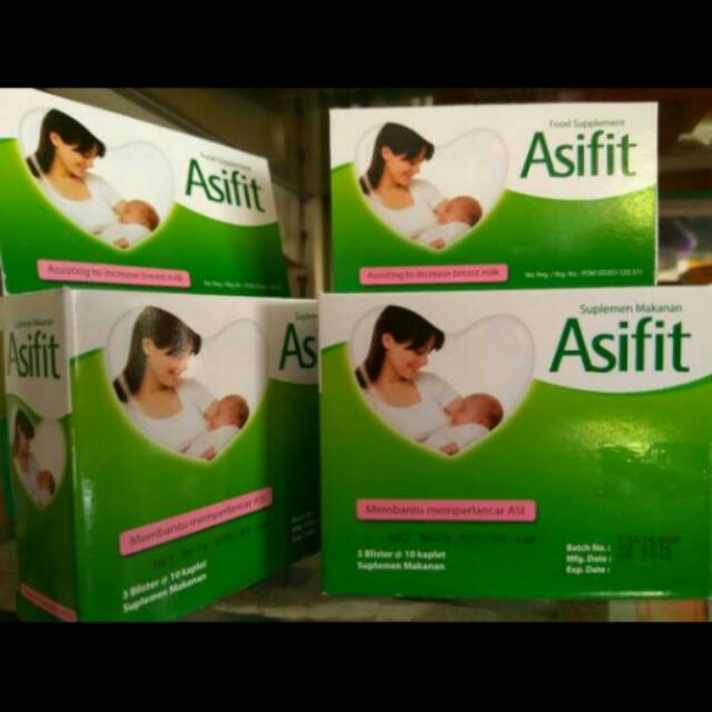 Asifit isi 30 kapsul