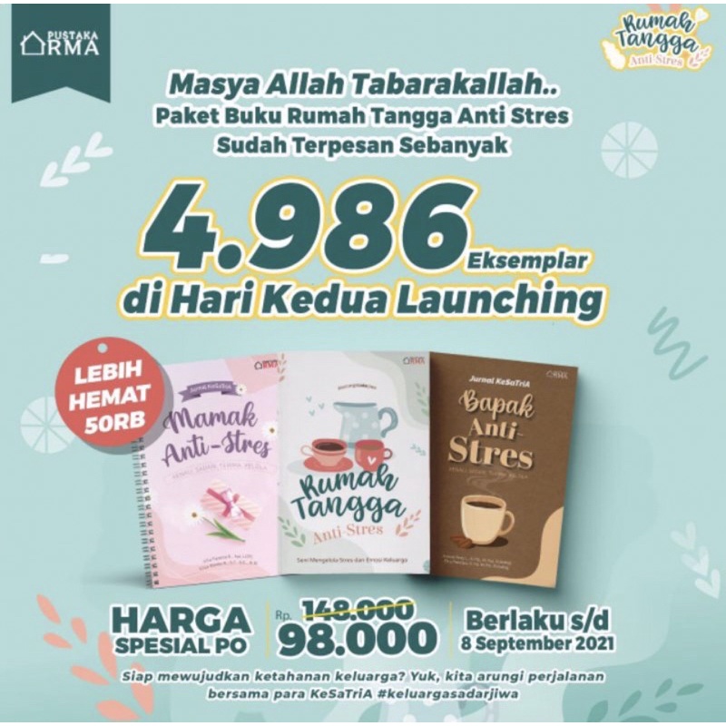 RUMAH TANGGA ANTI-STRESS Seni Mengelola Stress dan Emosi Keluarga