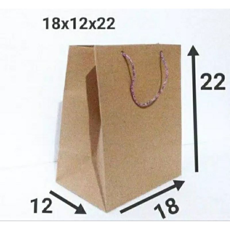 

paper bag/tas kertas uk 18x12x22