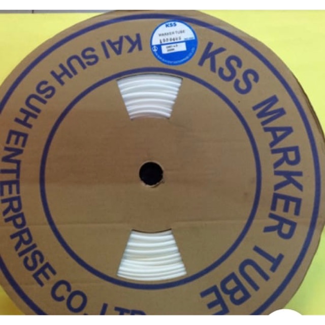 KSS Marker Tube Putih 2,5mm Marker Tube Label