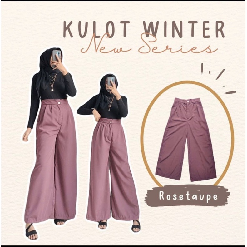 (MSB) KULOT WINTER SERIES PANTS