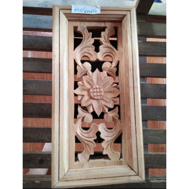Loster Kayu Jati 2 muka /Loster/Loster murah/Loster Kayu/Boven/Angin angin/Ventilasi rumah/Ventilasi