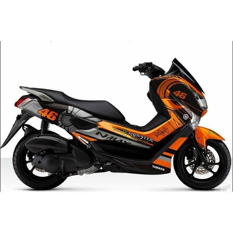Decal motor nmax old full body Striping nmax 155 full motif variasi Sticker decal nmax old 155