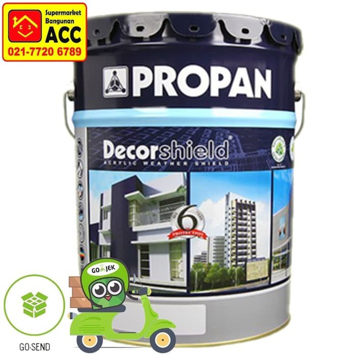 Jual Propan Decorshield Cat Tembok Exterior Tinting Warna Muda 20 Liter Shopee Indonesia 6838