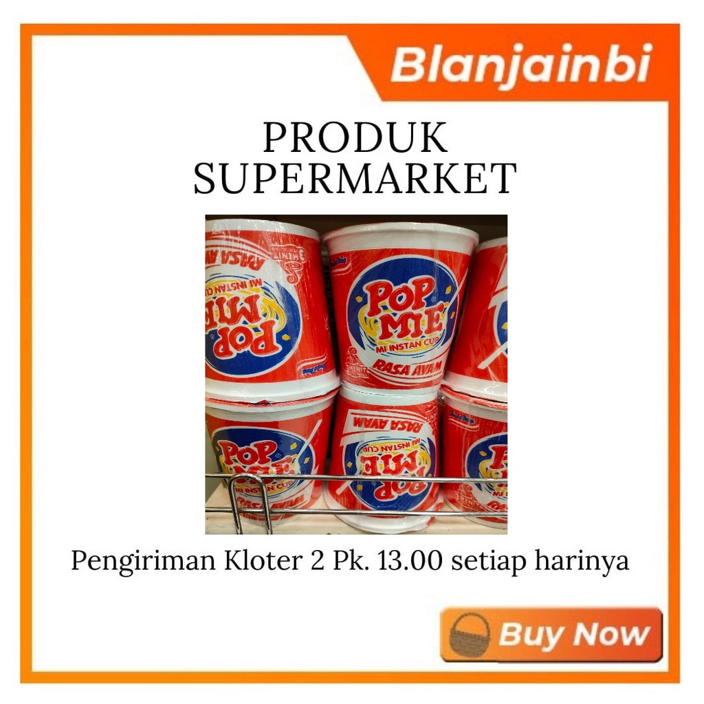 

Indomie Pop Mie Mie Instant Kemasan