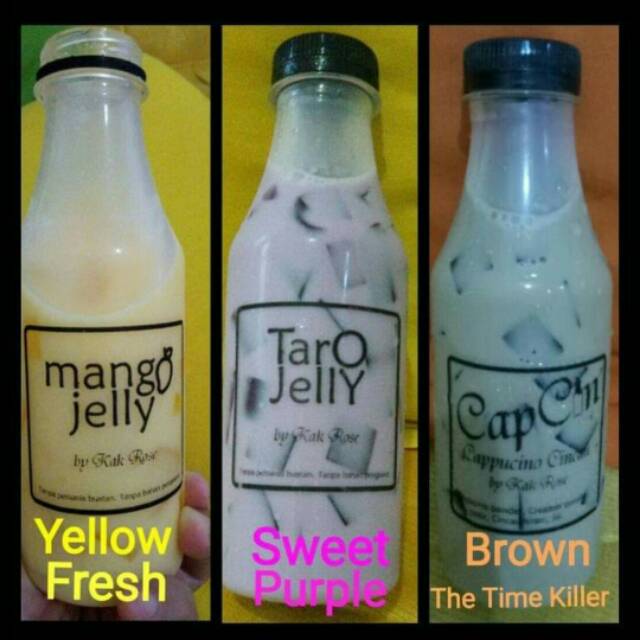 

Minuman Jelly Aneka Rasa