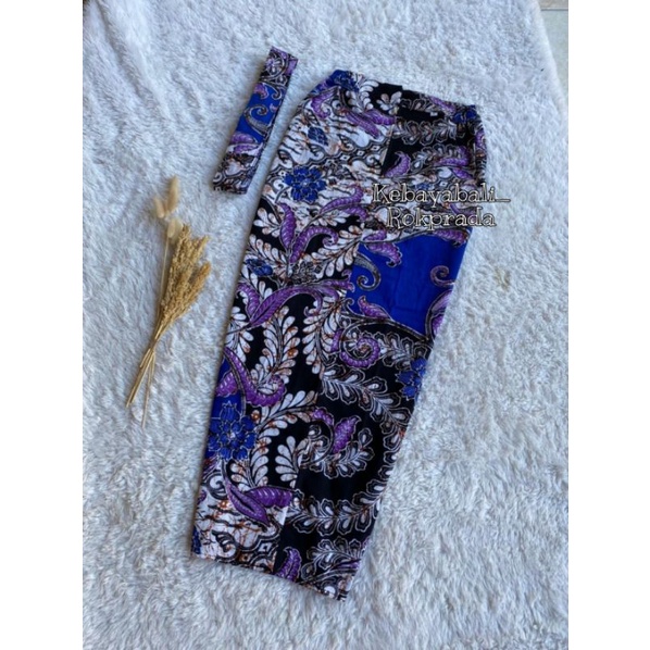 ROK BATIK BALI ROK SPAN BELAH DEPAN ROK PESTA ROK KONDANGAN