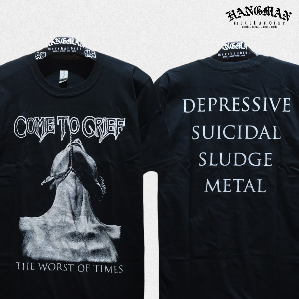 Tshirt/Kaos Band Come To Grief - Worst Of Time Official