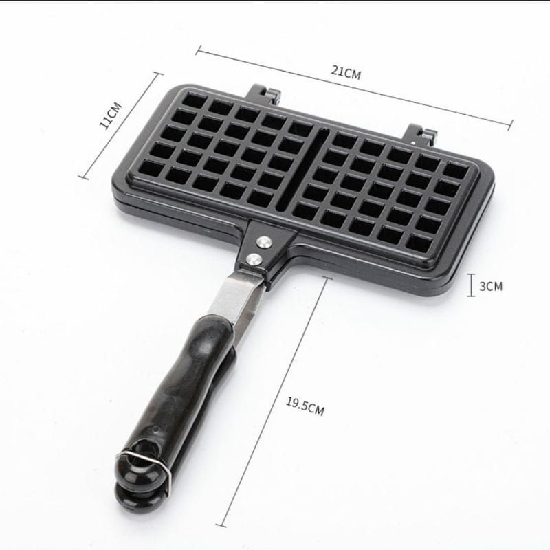 [READY] Waffle Croffle Maker Manual Kompor Double (cetakan waffle/croffle)