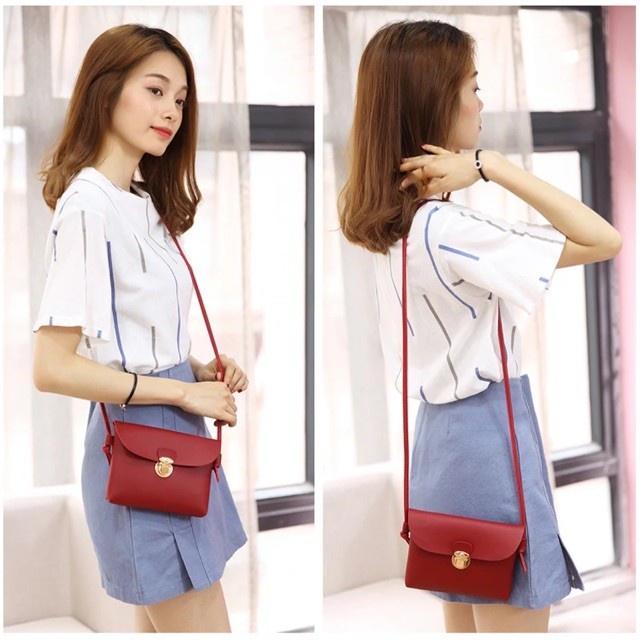 Tas Gesper Wanita/Dompet Fashion/Tas Slempang Agya/Tas Korea